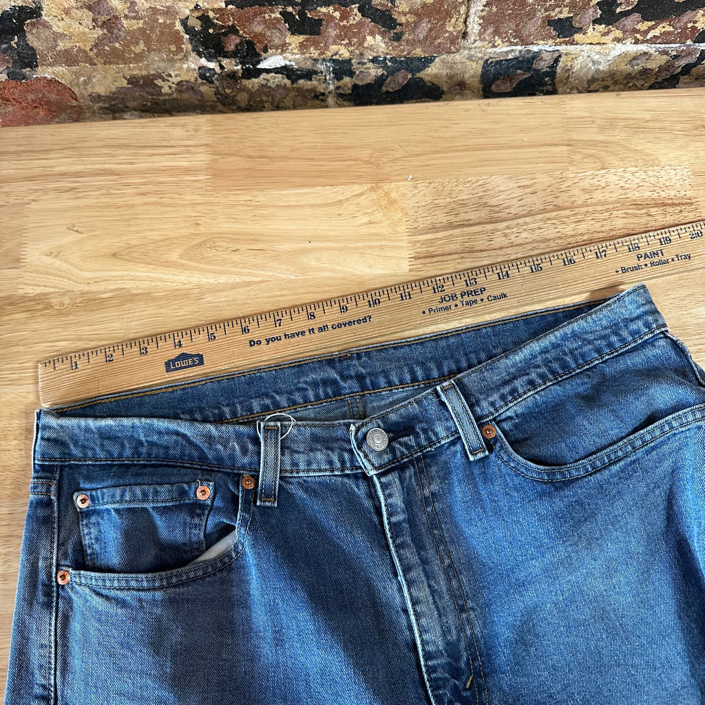 Levi's 505 Mens 36x30 Blue Jeans