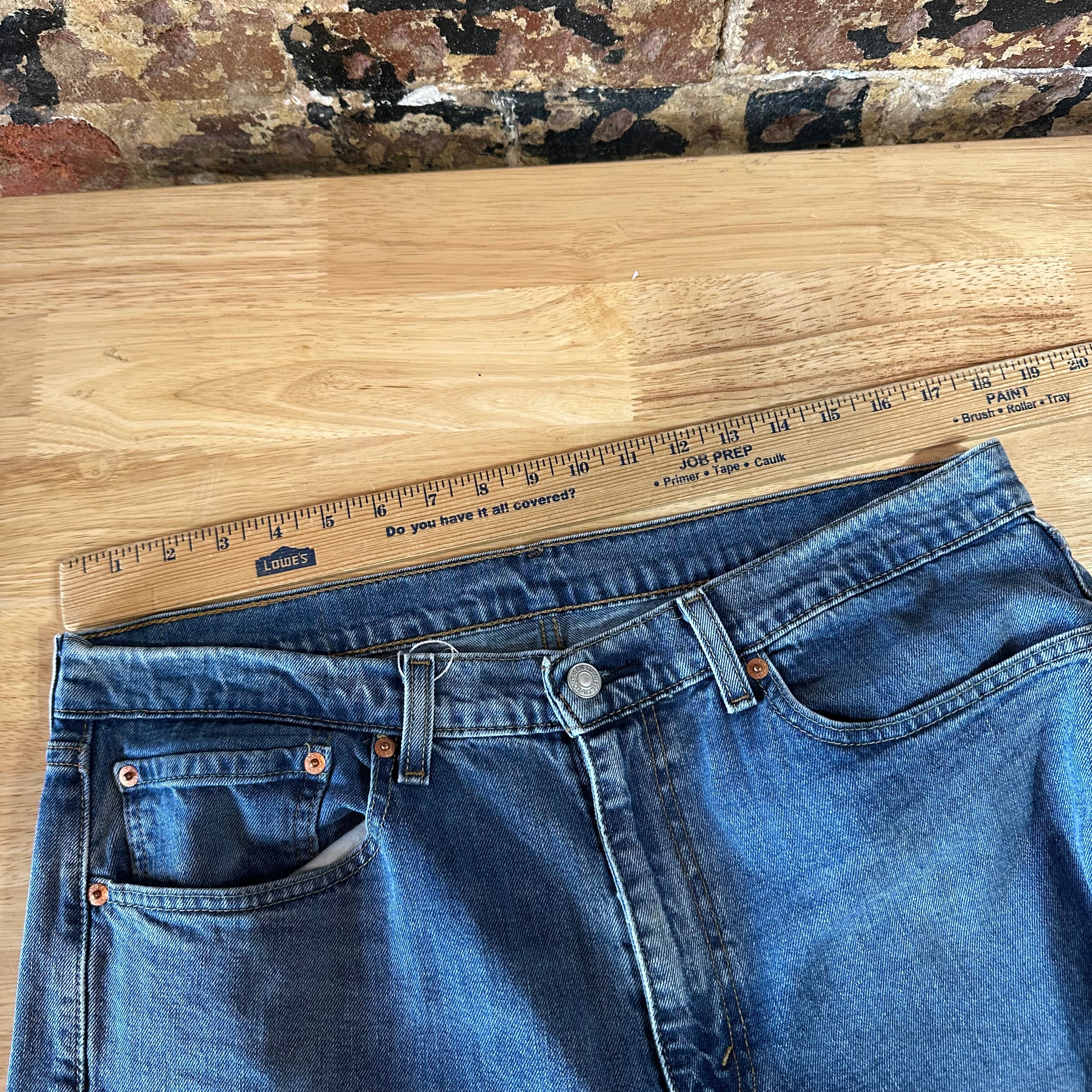 Levi's 505 Mens 36x30 Blue Jeans