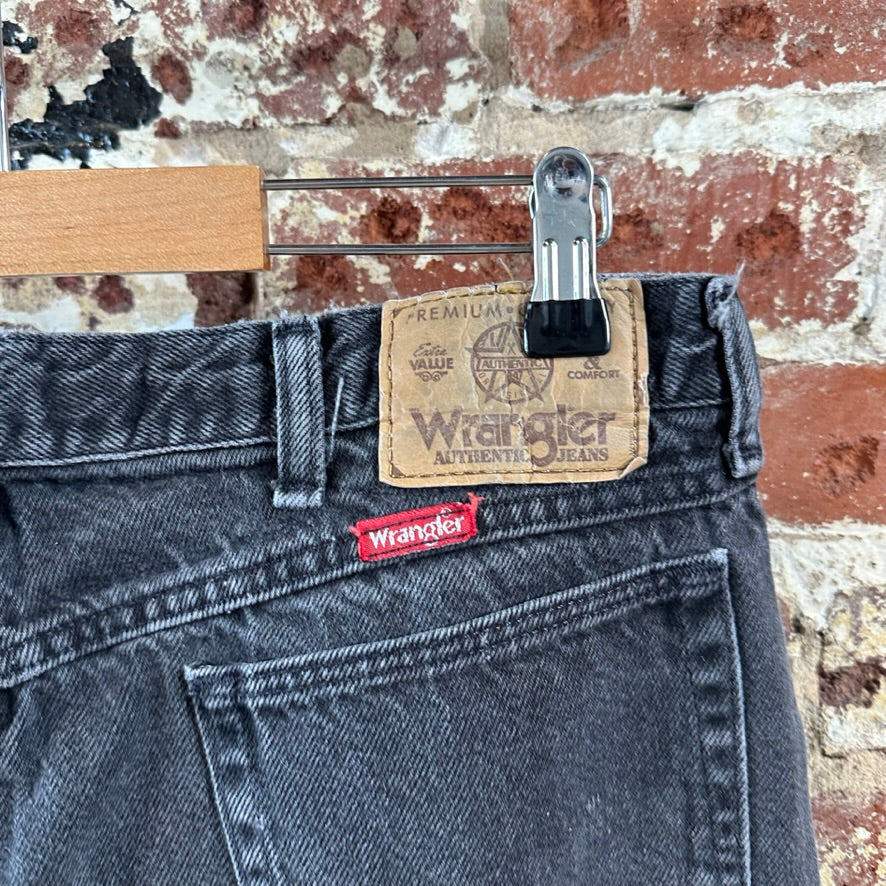 Wrangler Mens 34x30 Black Jeans