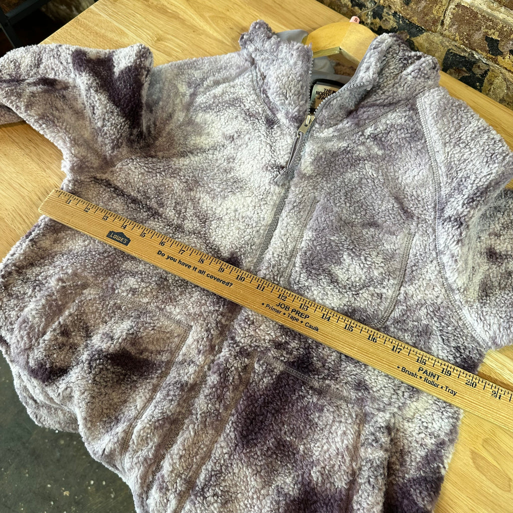 THE NORTH FACE Womens Small Purple Hooded Fleece