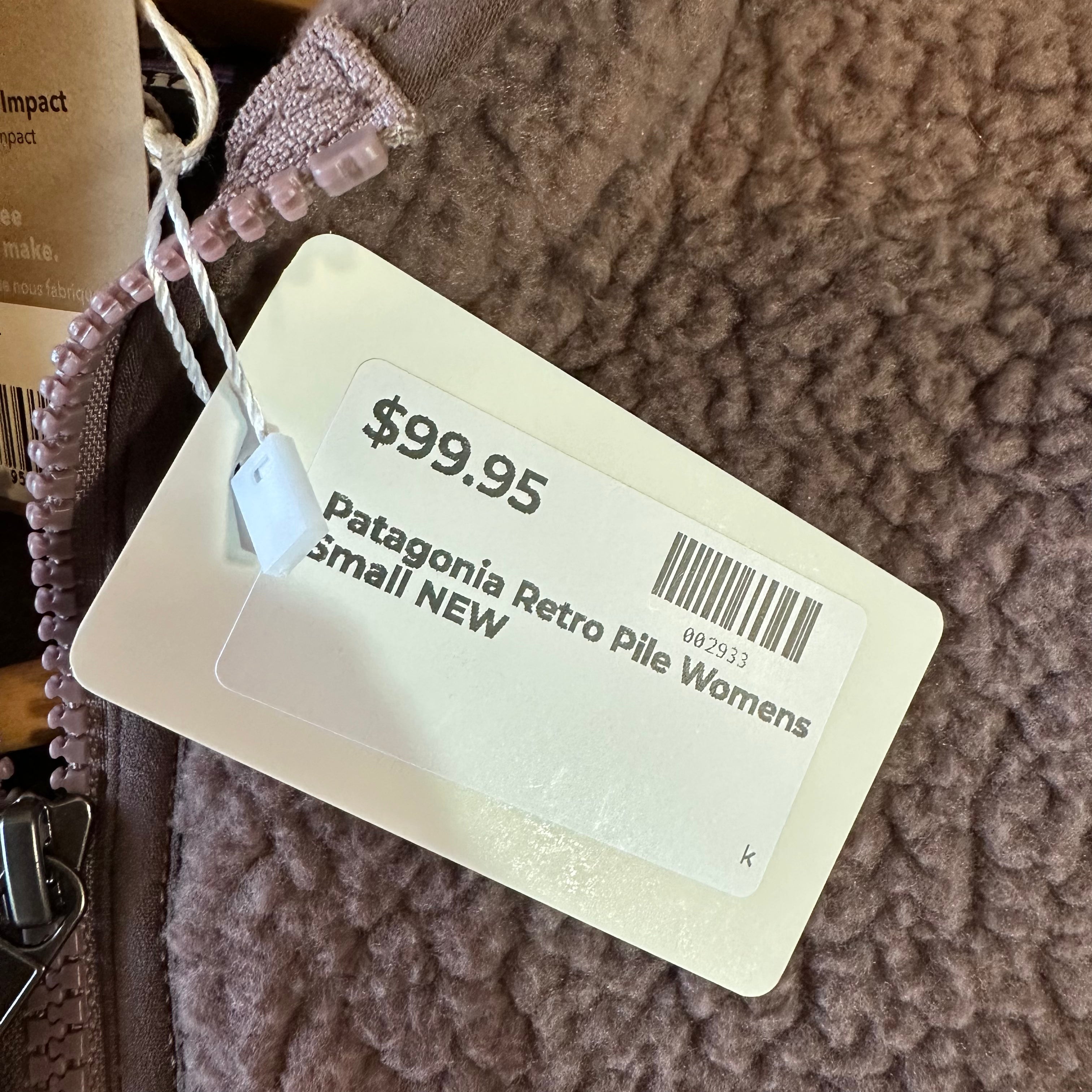 Patagonia Retro Pile Womens Small NEW