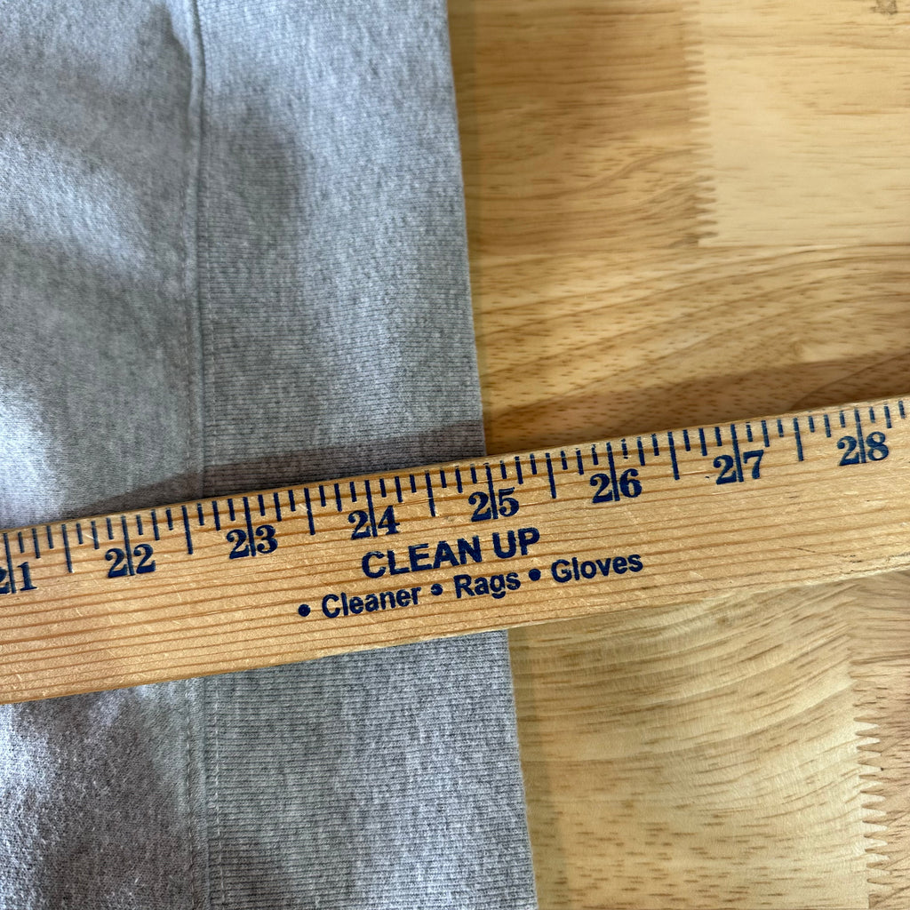 The North Face Men's XL Gray w/ White Logo Hoodie