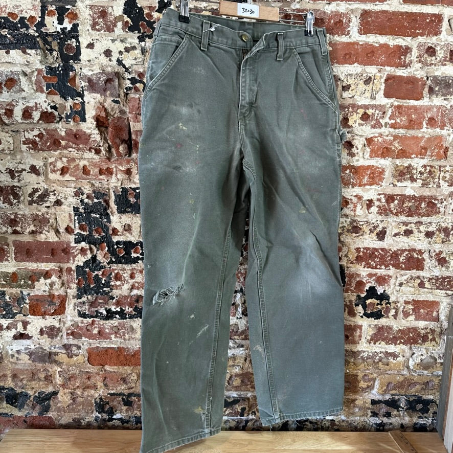 Carhartt B11 MOS Mens 32x30 Green Pants