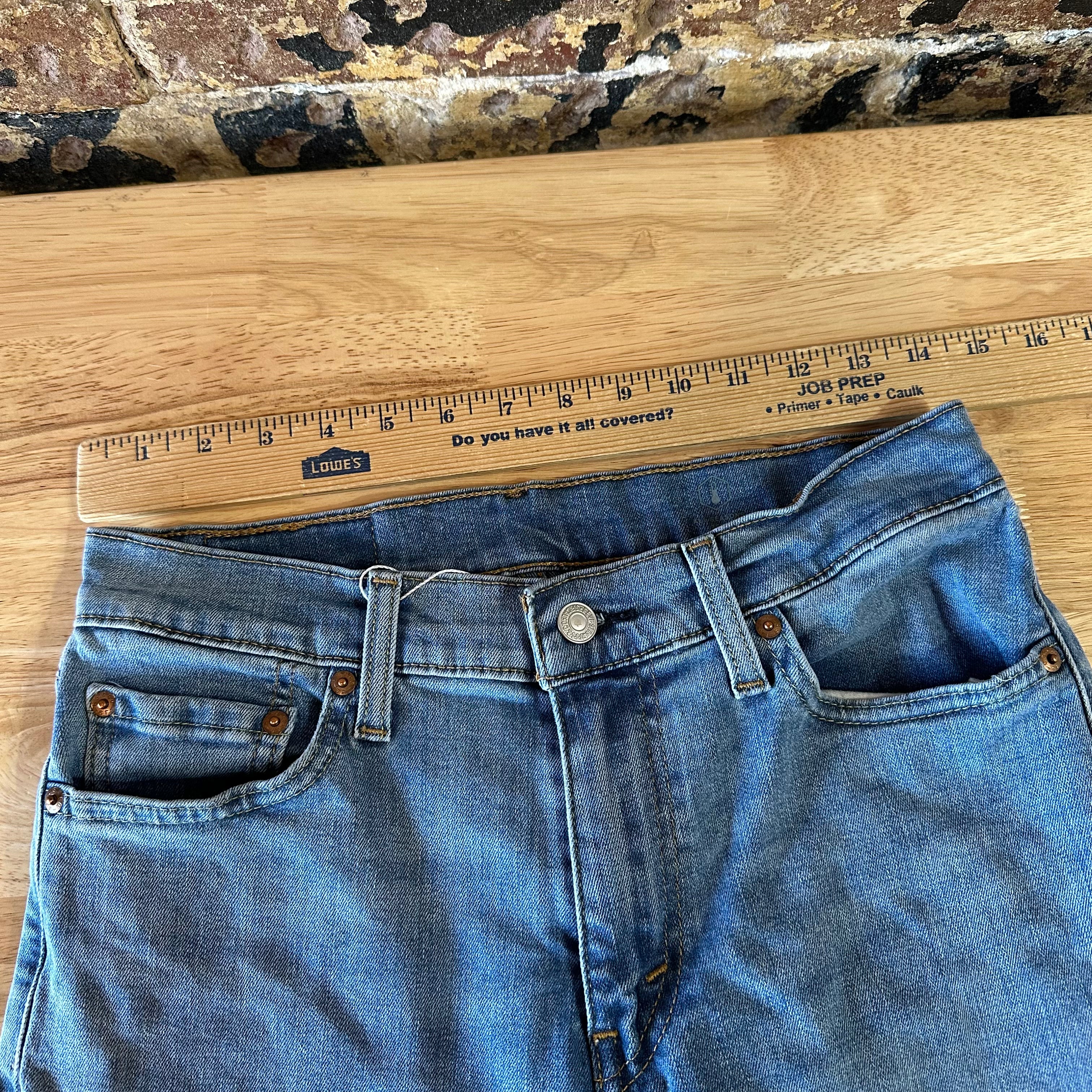 Levi's 512 Mens 29x32 Blue Jeans