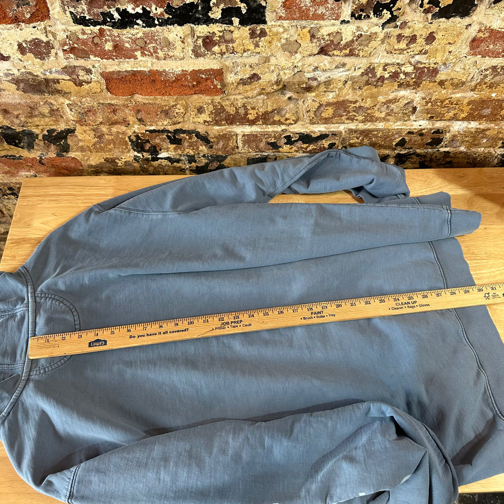 Carahrtt Blue Garment Dyed Hoodie Mens 2XL Tall