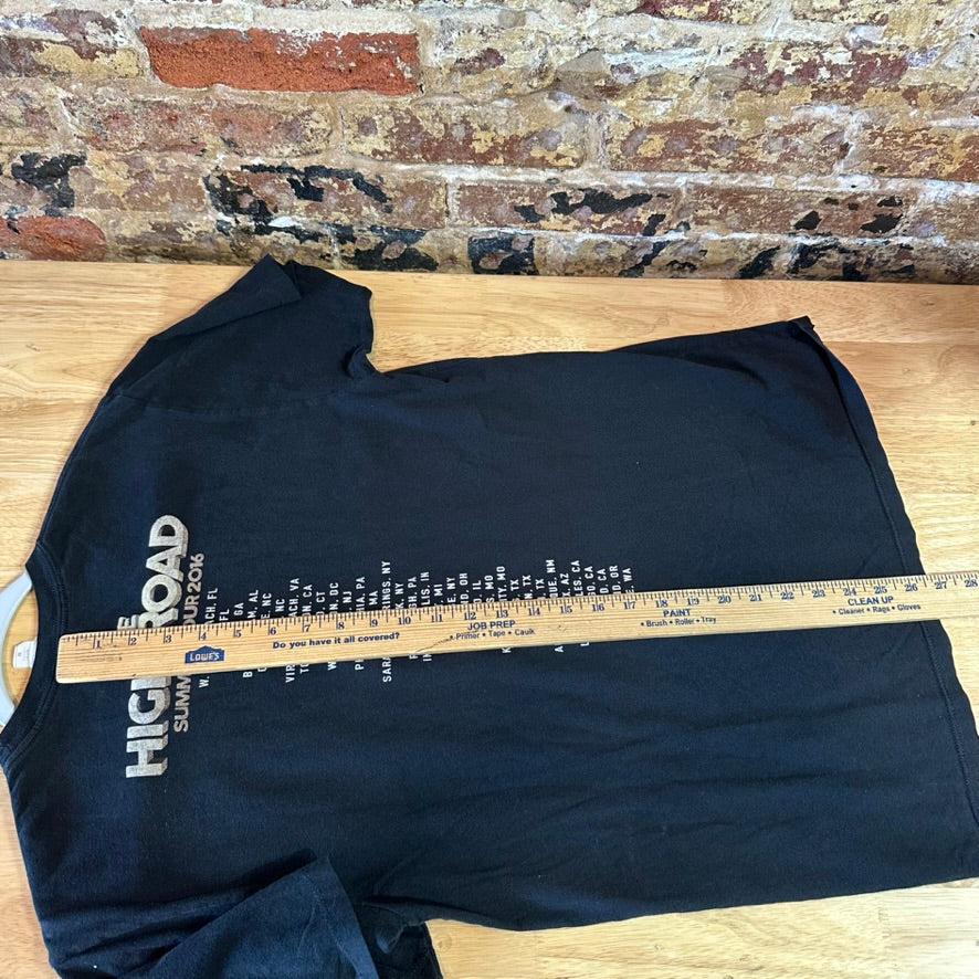 High Road Medium S/S Black T-Shirt
