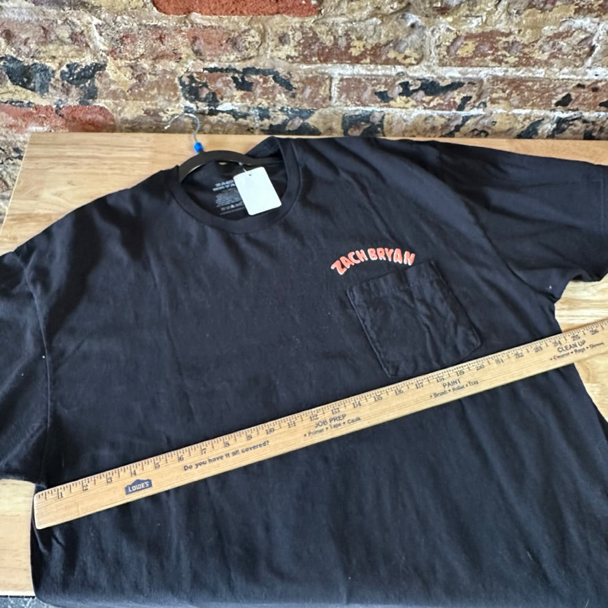 Zach Bryan Men's 2XL S/S Black T-Shirt