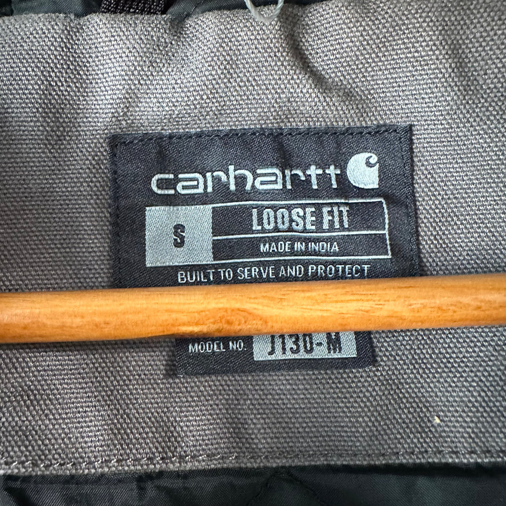 Carhartt J130 Mens Small Gray Jacket