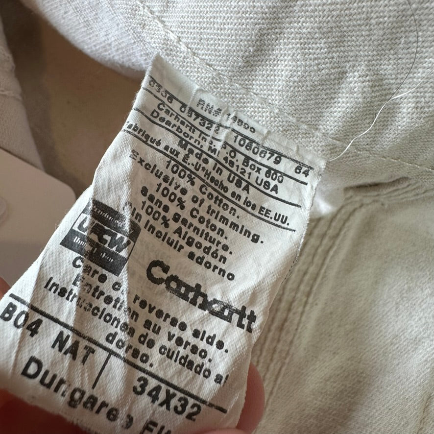 Carhartt Mens 34 Tan Shorts