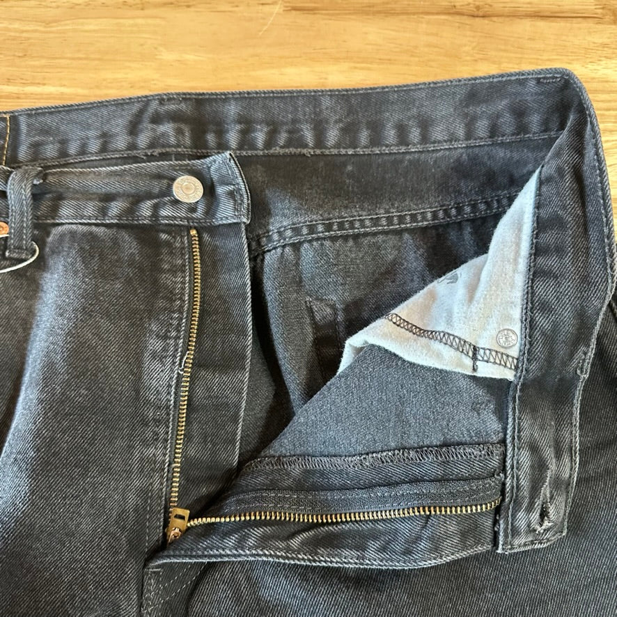 Levi's 550 Mens 36x30 Black Jeans