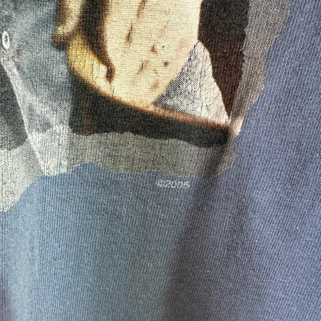 VTG Tracy Lawrence Large Blue S/S T-Shirt