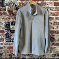 Magellan 1/4 snap Sweatshirt Pullover Tan Campfire Mens Large