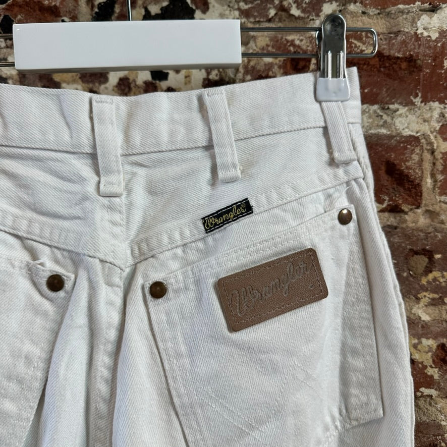 Wrangler Womens 8 White Jeans
