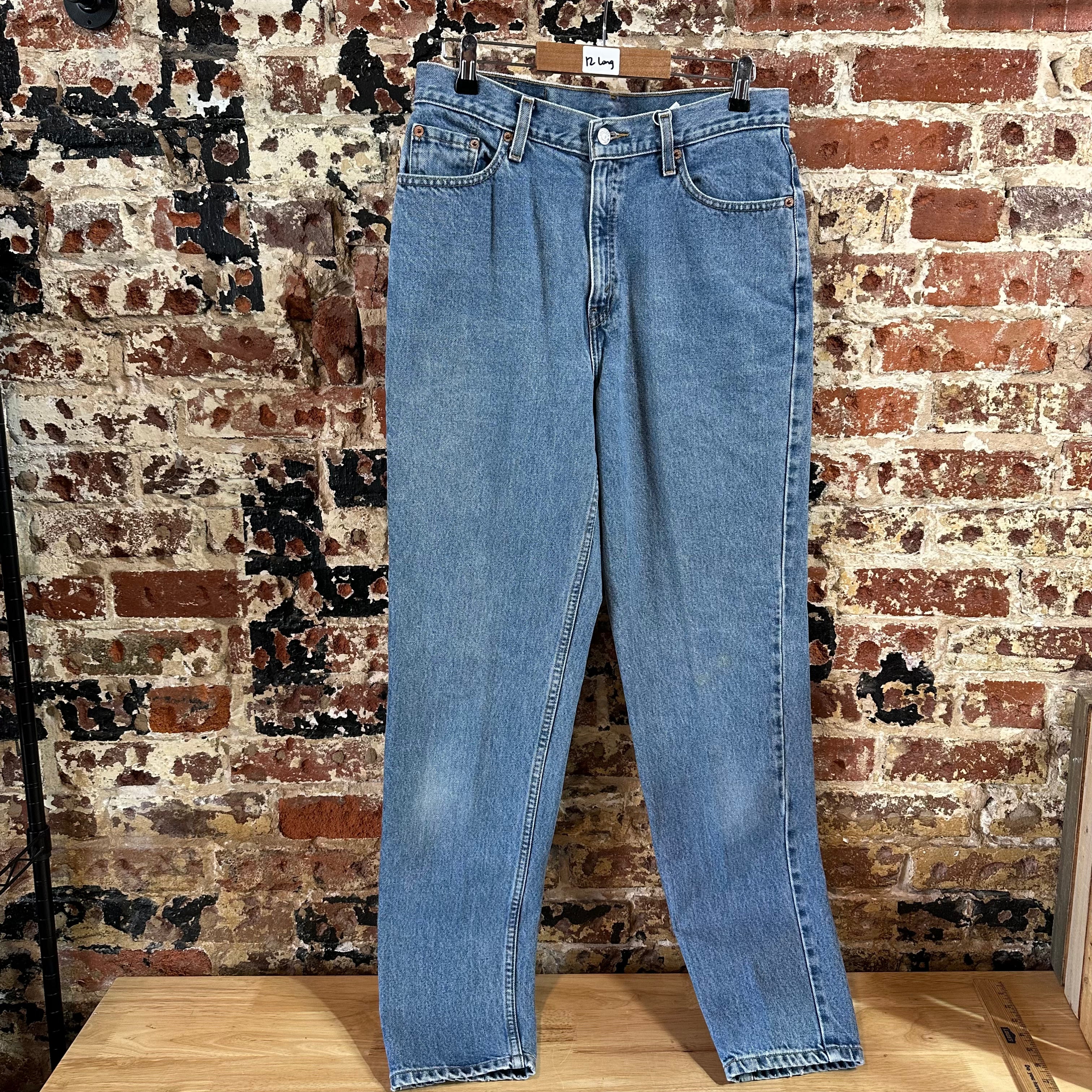 VTG Levi's 512 Womens 12 Long Jeans