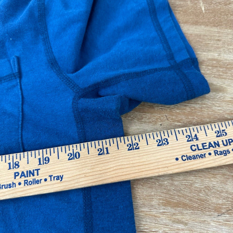 Carhartt Force Men's Medium short Sleeve Relaxed Fit T Shirt Pocket T Blue