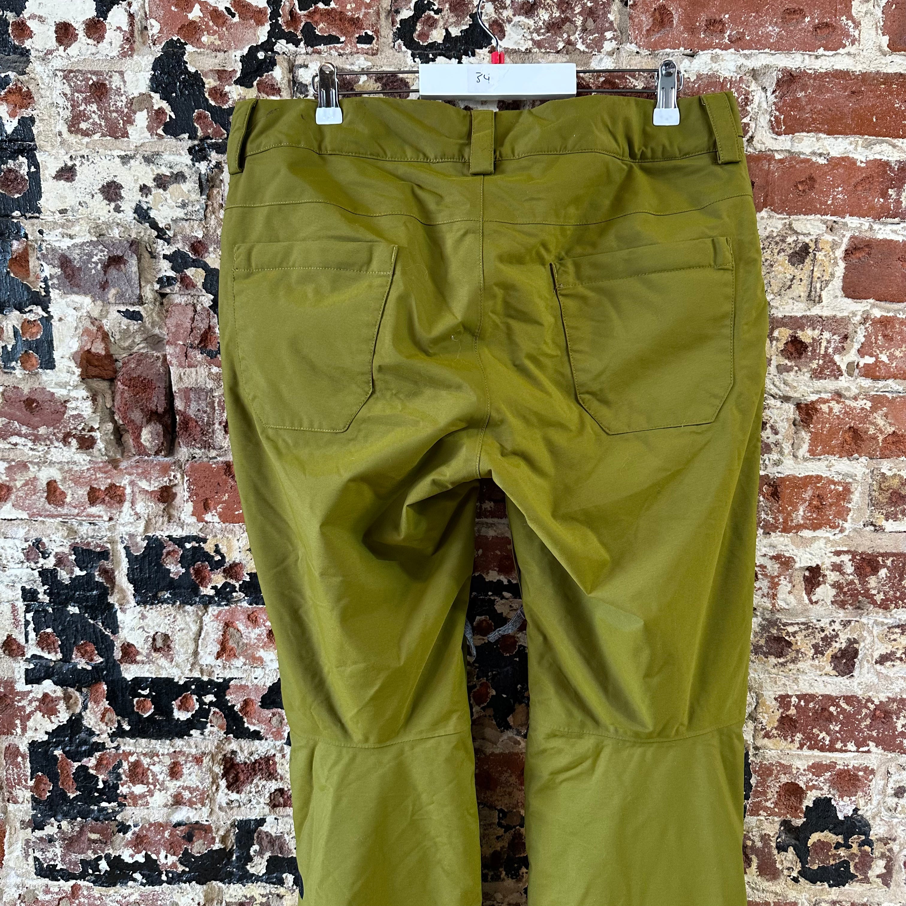 North Face Snow Pants Womens Large Ski Snowboard Insulated Winter Green
