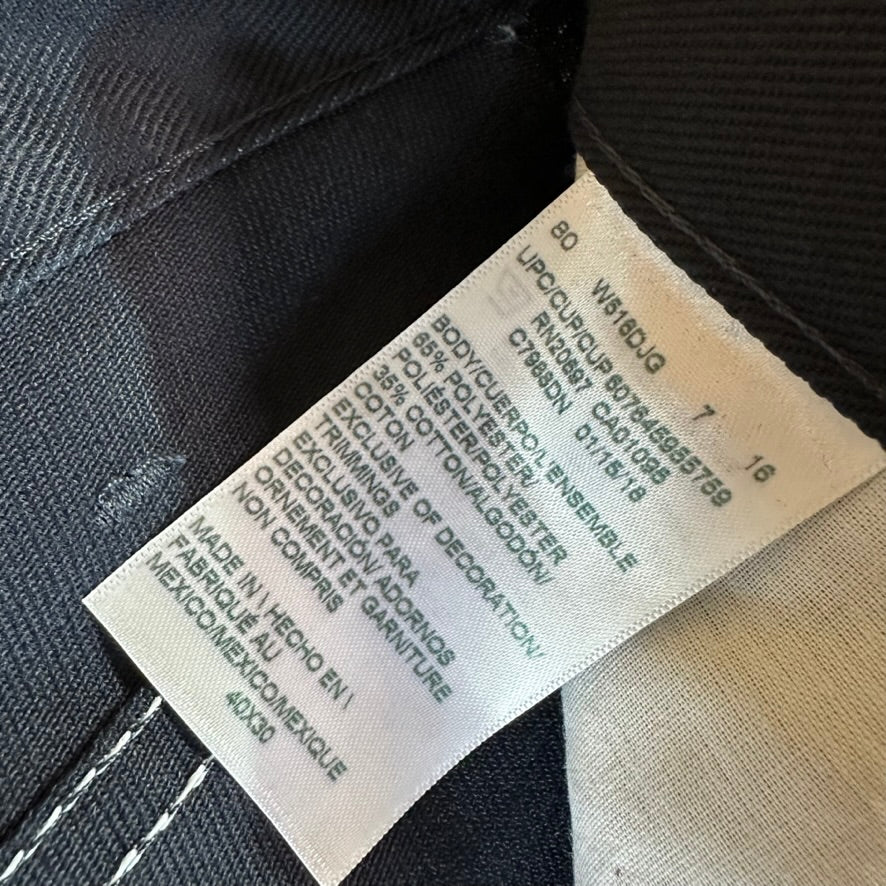 Dickies Men’s Pants 40x30 Blue Relaxed Straight Fit Workwear Utility NEW