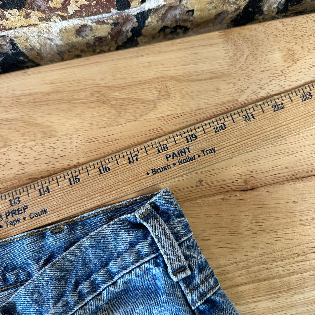 Carhartt Mens 36x34 Blue Jeans