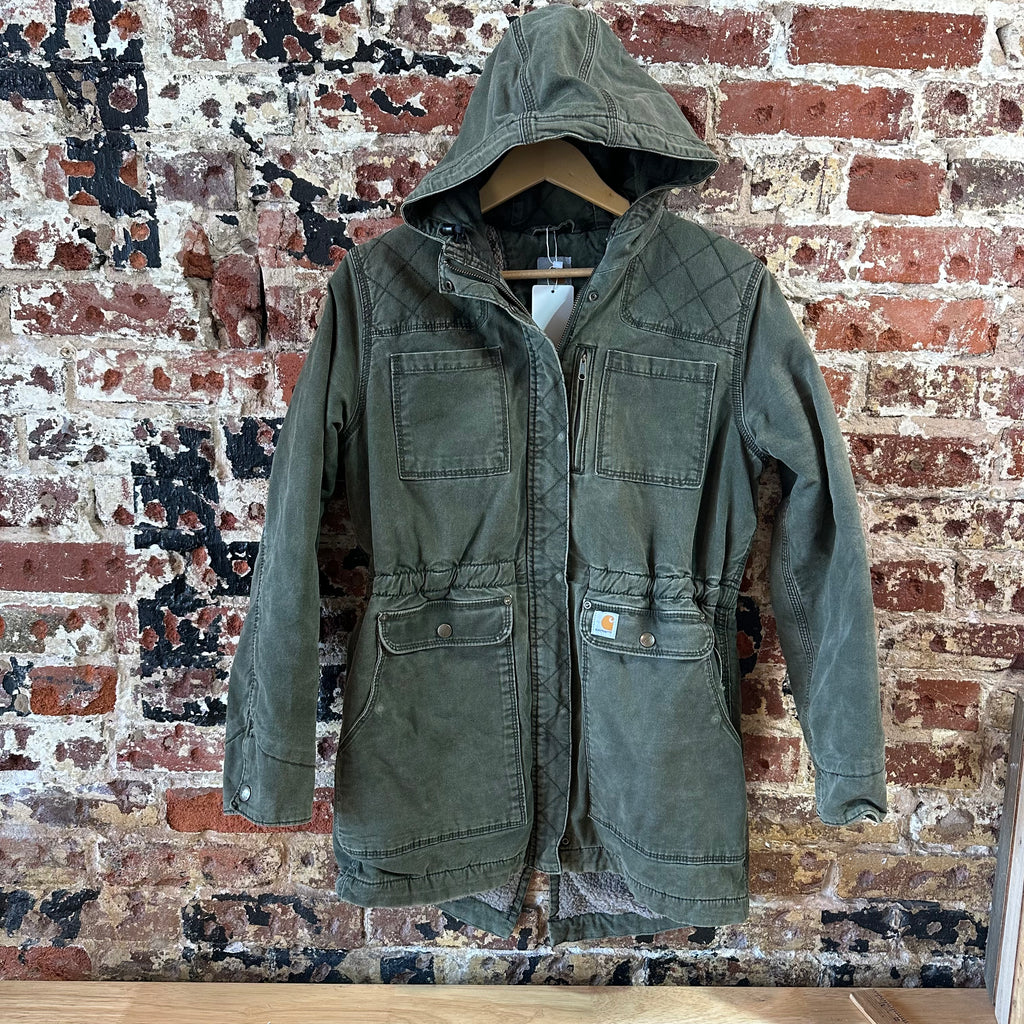 Carhartt Womens Small Green Jacket
