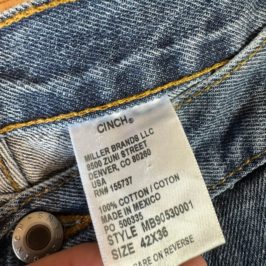 Cinch Mens 42x36 Jeans
