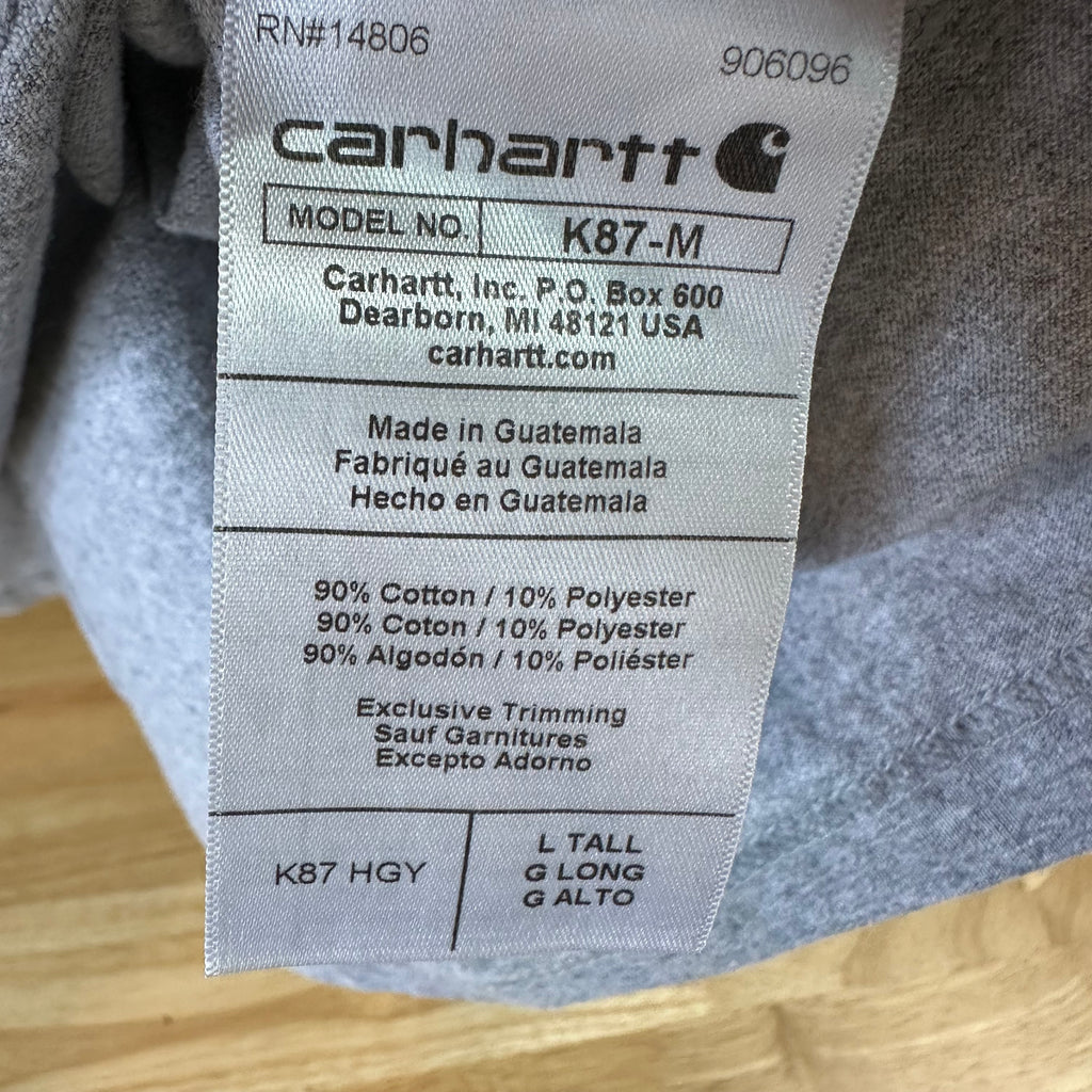 Carhartt Mens Large Tall S/S T-Shirt