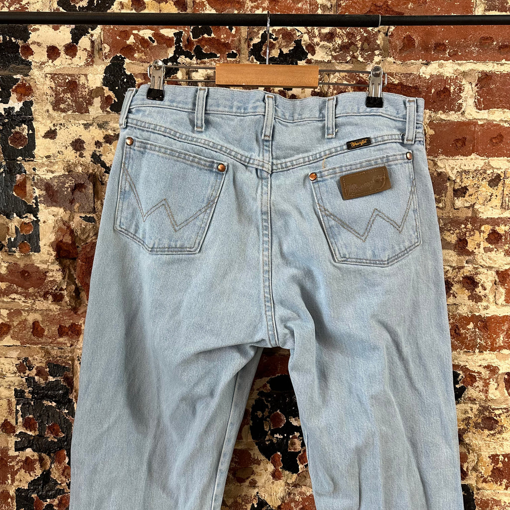 Wrangler Mens 34x34 Light Blue Jeans