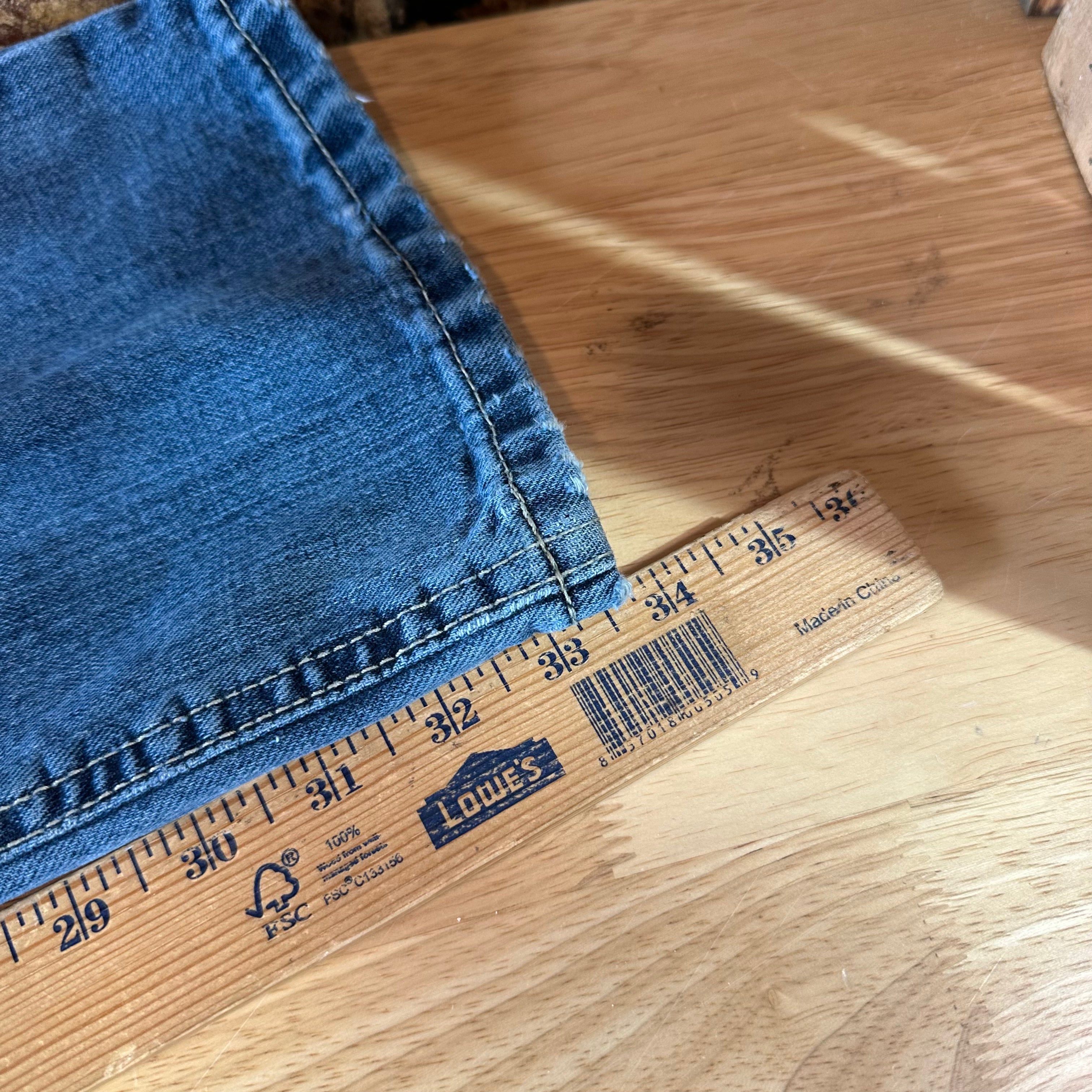 Cinch Mens 32x34 Blue Jeans *worn
