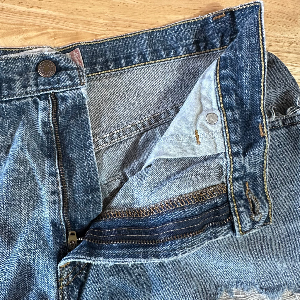 Levi's Cut off Jean Shorts Womens 33