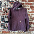 Carhartt Womens Small Purple Hoodie newberry cowl Neck