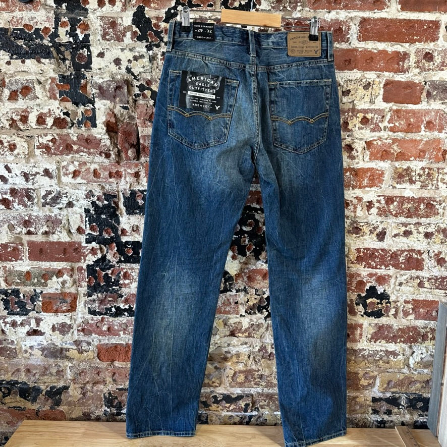 American Eagle Mens 29x32 Blue Jeans NEW
