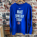 Nike Cubs Mens XL L/S T-Shirt