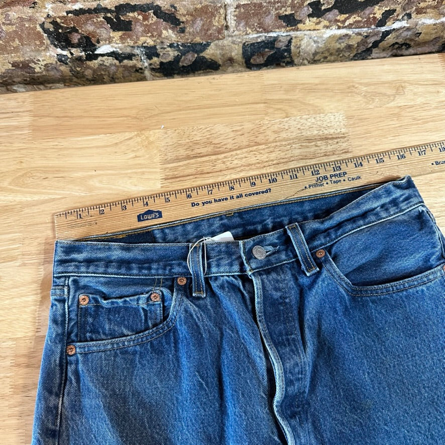 VTG Levi's 501xx Mens 34x30 Blue Jeans 1998