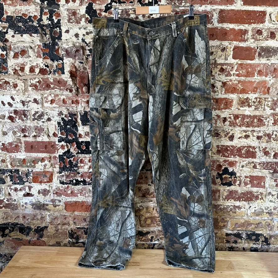 Wrangler Pro Gear Cargo Pants Camo Realtree Camouflage 38x34"