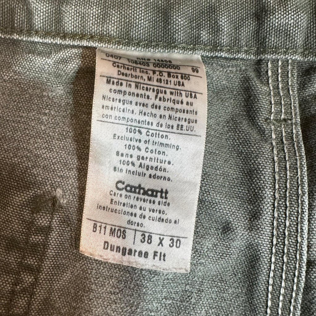Carhartt B11 MOS Mens 38x30 Pants