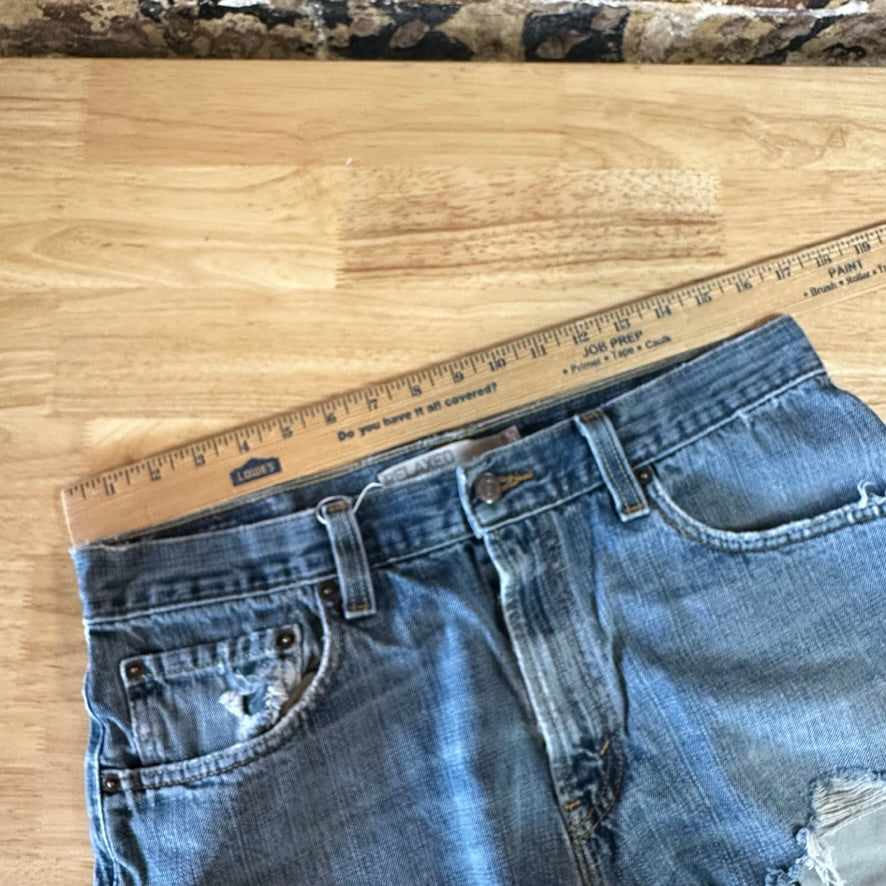 Levi's Cut off Jean Shorts Womens 33