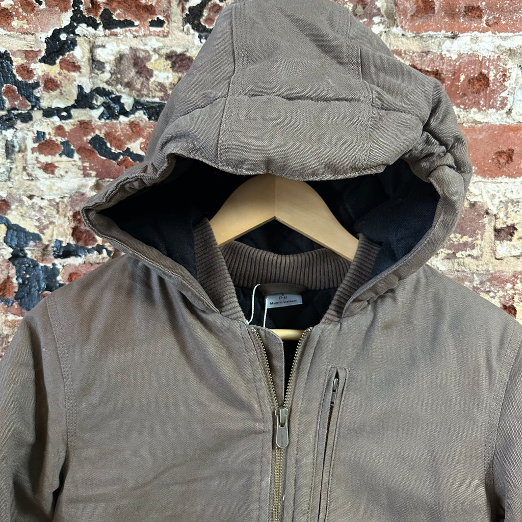 Carhartt Youth Small 7-8 Brown Jacket
