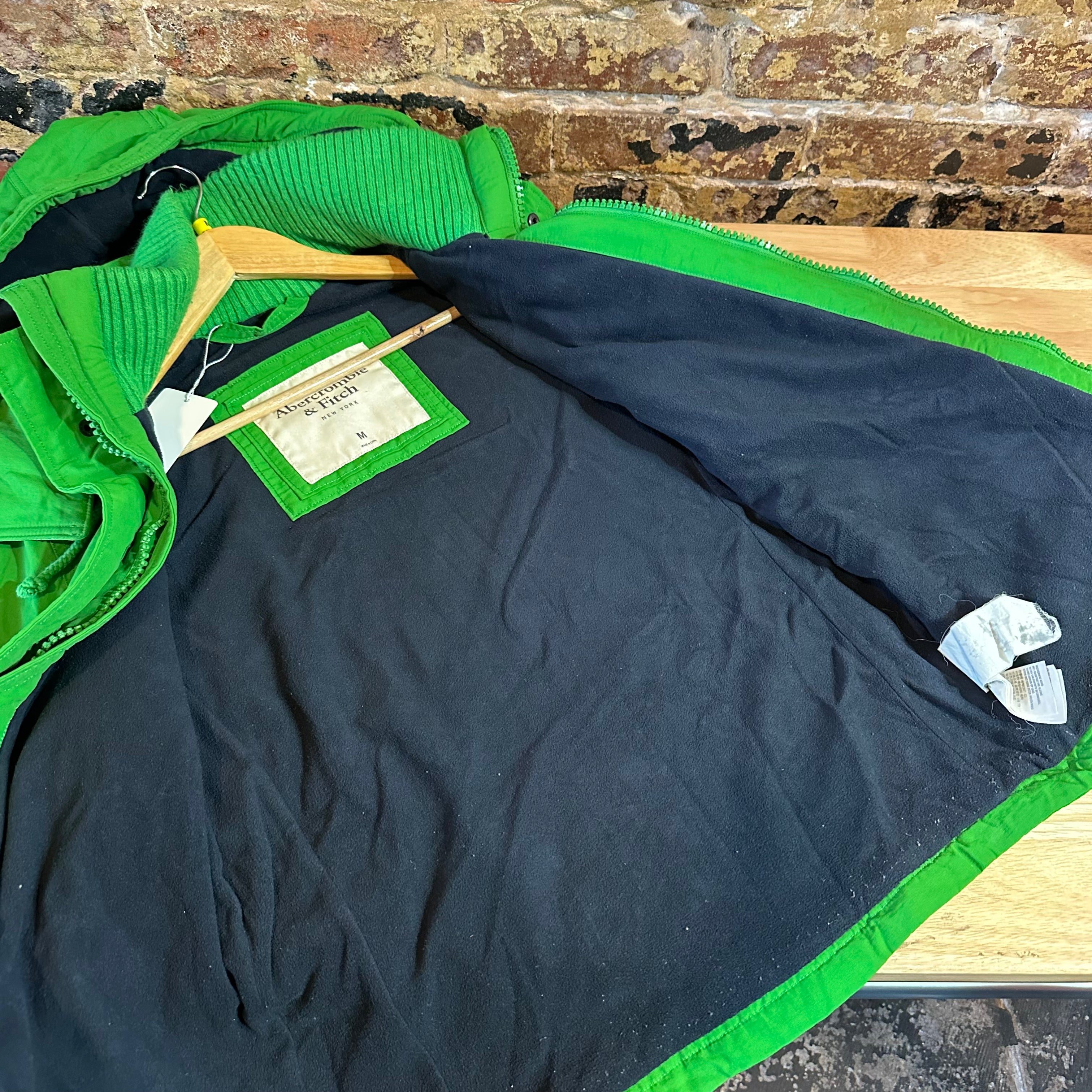 VTG Abercrombie Women's Medium Green Jacket