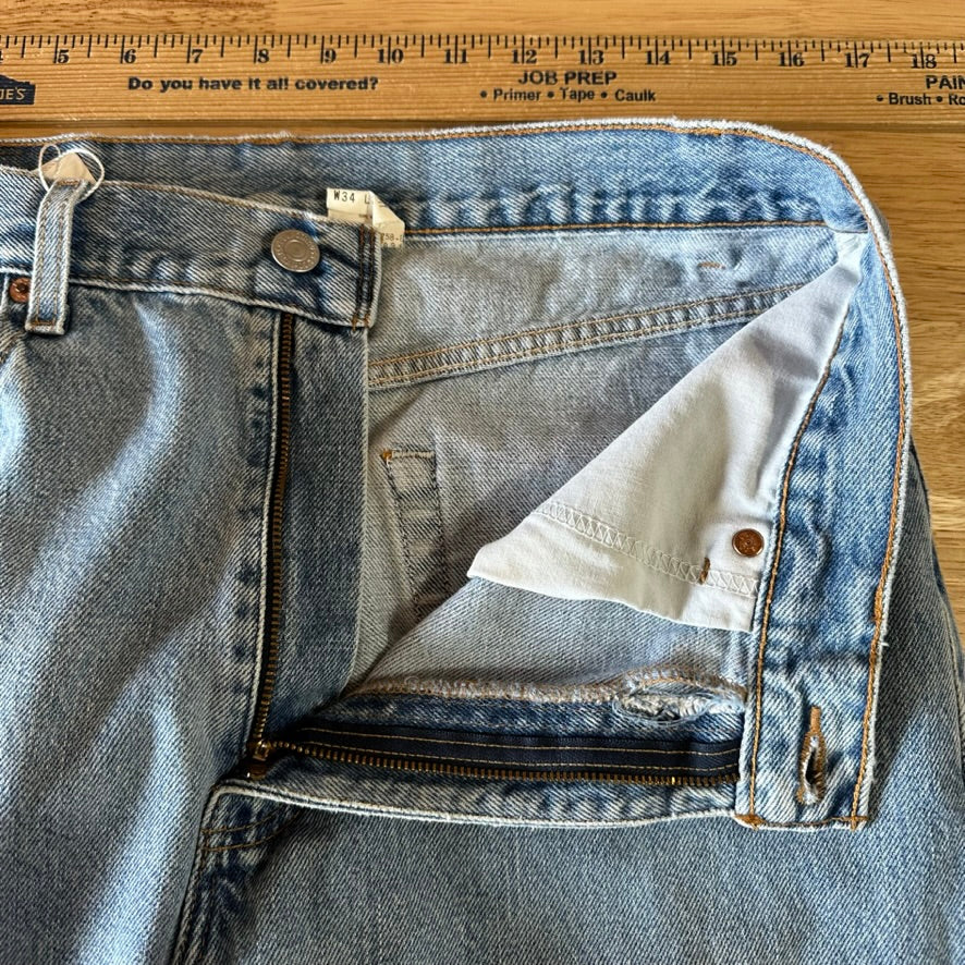VTG Levis 505 Mens 34x30 Blue Jeans