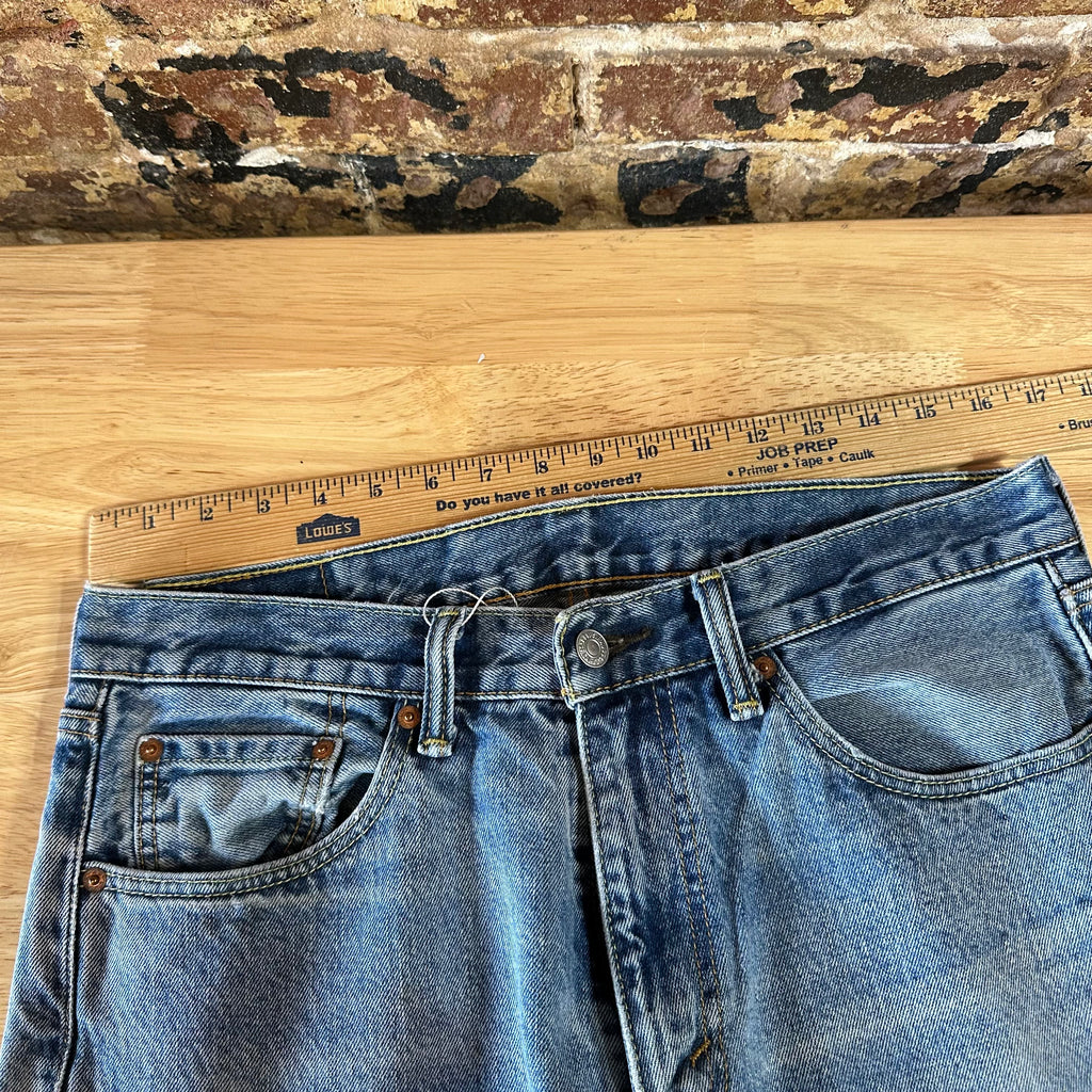 Levi's 505 Mens 33x30 Blue Jeans