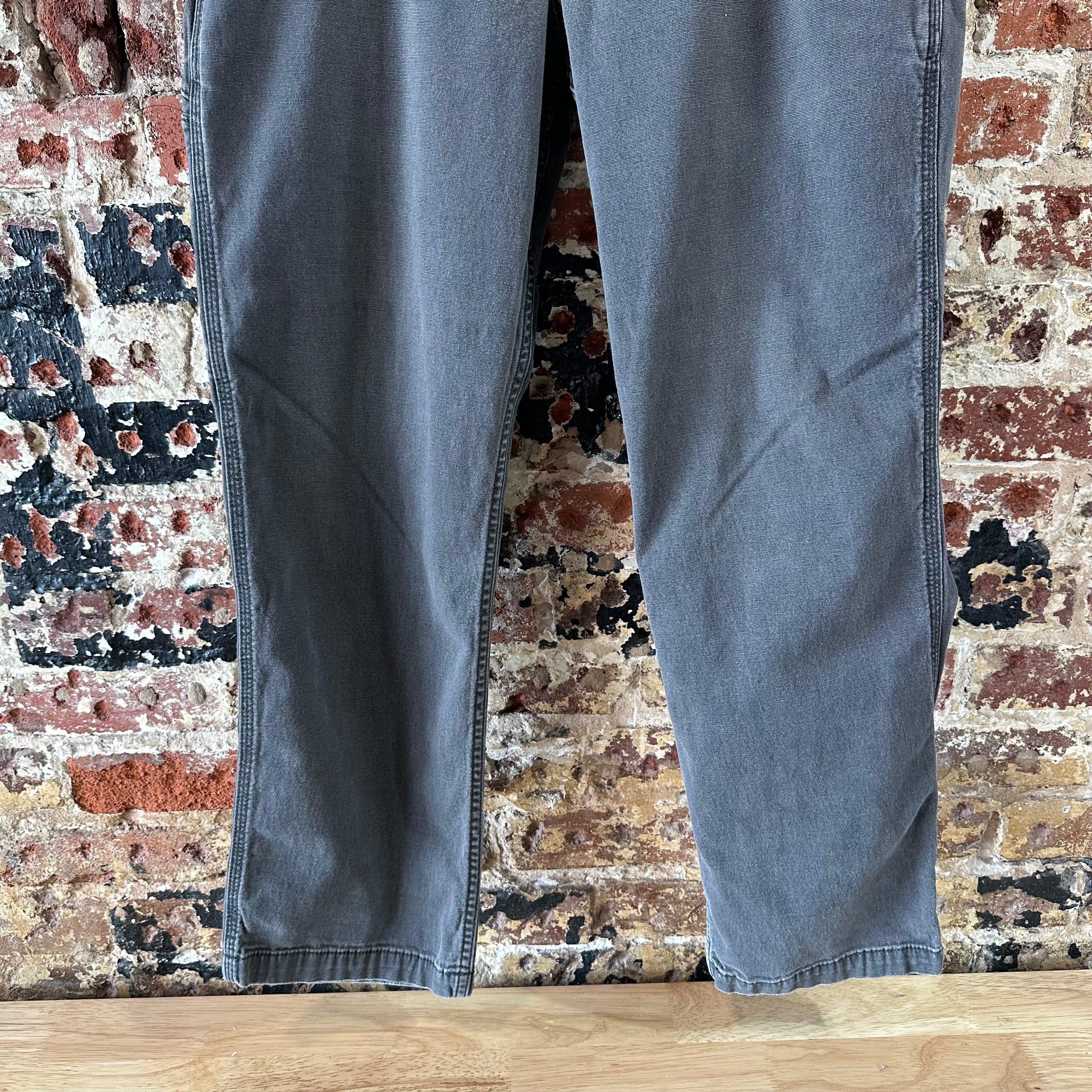 Carhartt Mens 34x30 Gray Pants