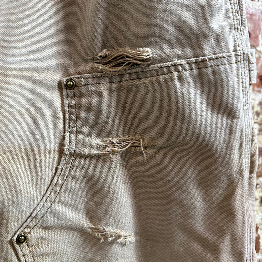 Carhartt B136 BRN Mens 34x34 Double Knee Pants