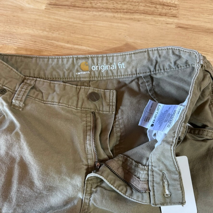Carhartt Womens 2 Tan Pants