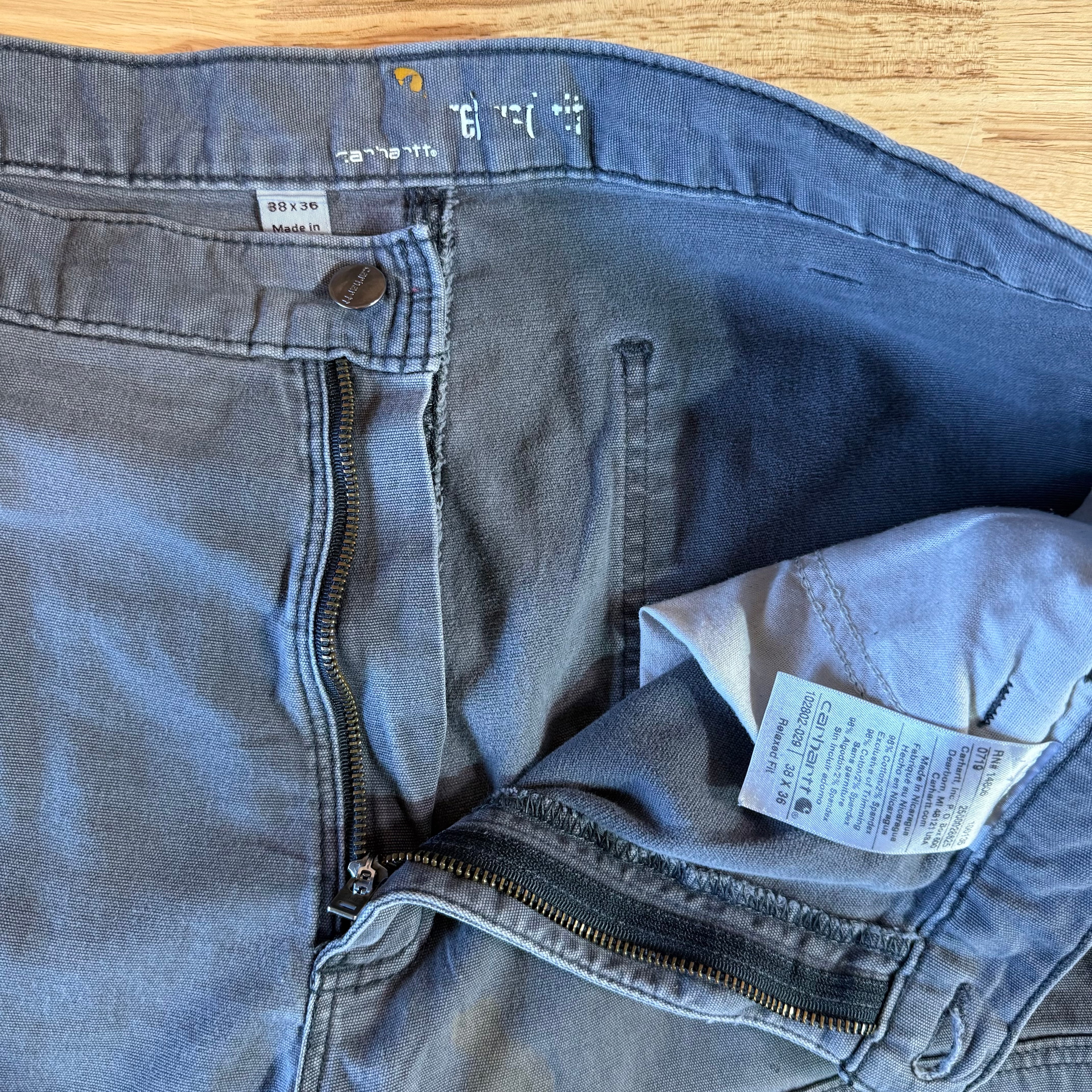 Carhartt Double Knee Mens 38x36