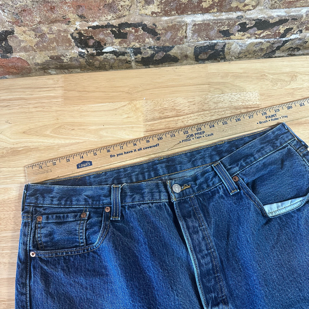 Levi's 501 Mens 40x30 Blue Jeans