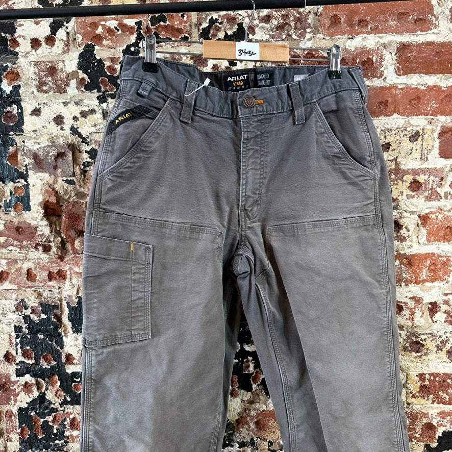 Ariat M4 Mens 34x32 Gray Pants