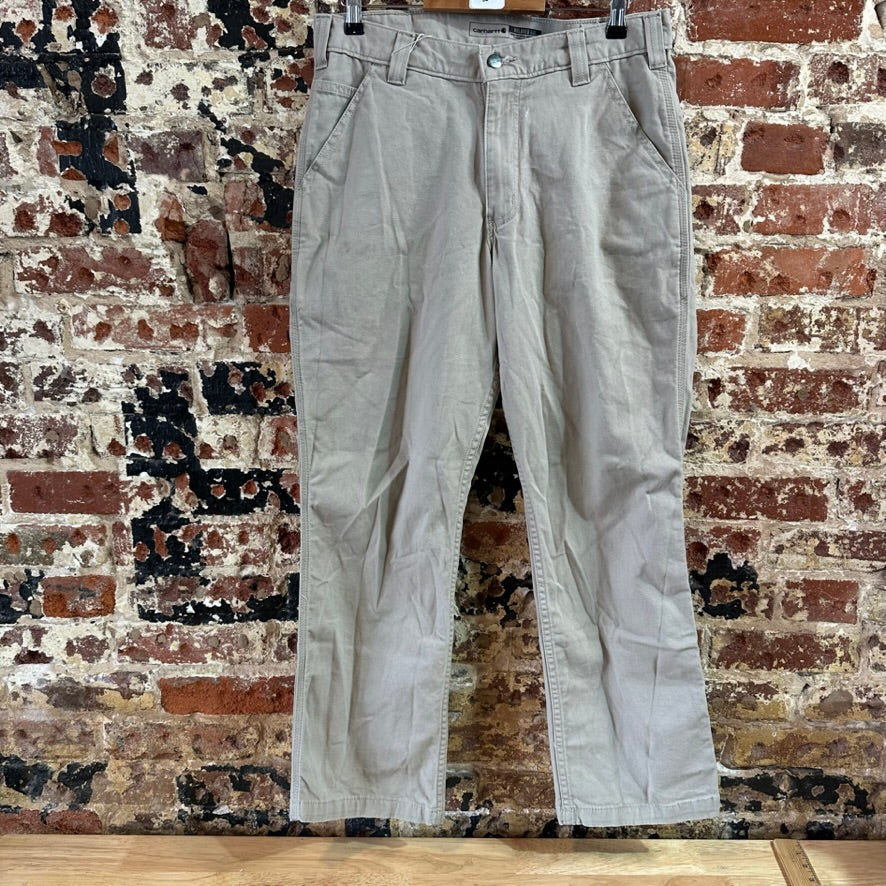 Carhartt Relaxed Fit Rugged Flex Pants Mens 32x30 Tan Workwear