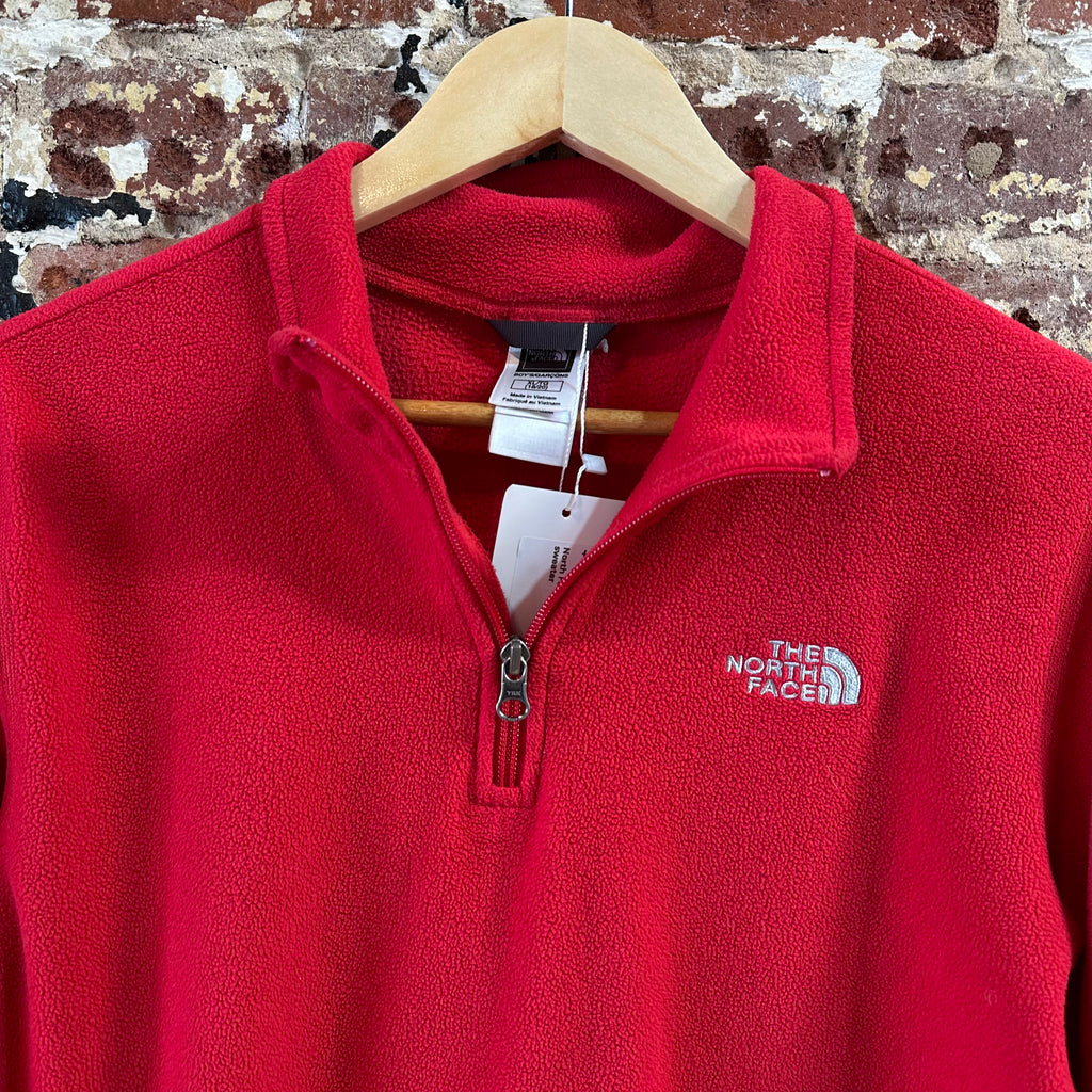 The North Face Boys XL red Long Sleeve Fleece