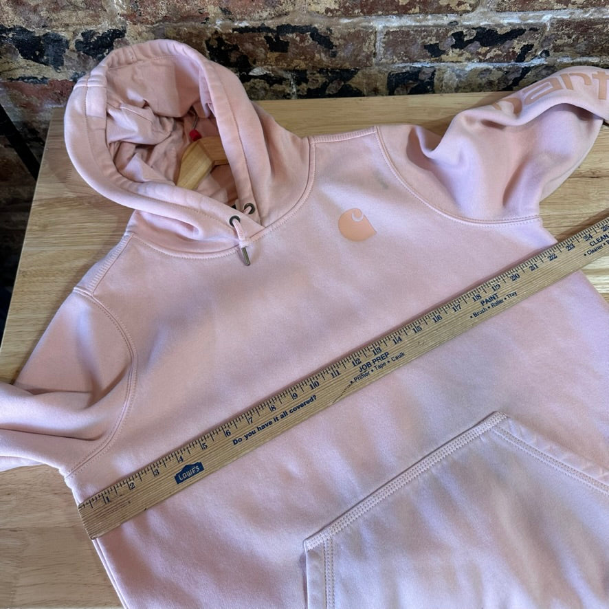 Carhartt Pink Hoodie Womens Large