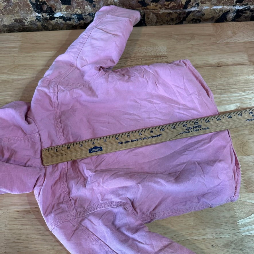 Carhartt Pink Jacket Youth Girls XXS (4-5)