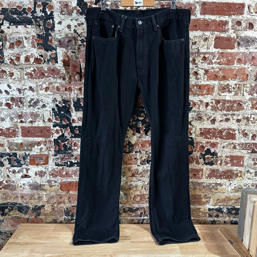Levi's 505 Mens 36x34 Black Jeans